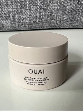 OUAI Treatment Masque - Cream Beige Jar